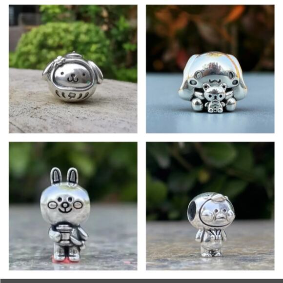 Pandora Hello Kitty & Friends Sterling Silver Charm For Pandora Bracelet - Picture 3 of 7